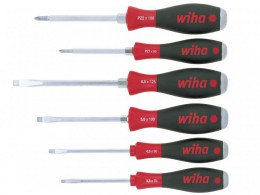 Wiha SoftFinish SL/PZ Hex Blade Screwdriver Set, 6 Piece £64.99